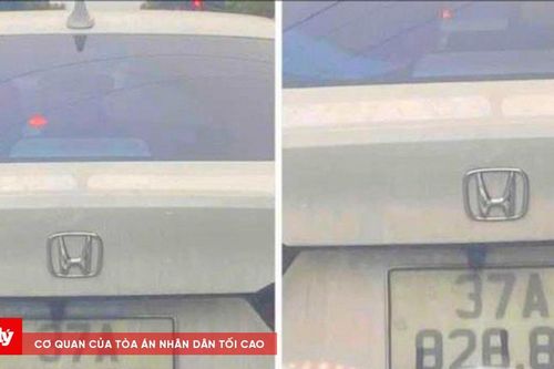 Tài xế dán băng keo biển số xe tránh phạt nguội