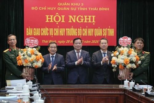 Thái Bình có tân Chỉ huy trưởng Bộ Chỉ huy Quân sự tỉnh