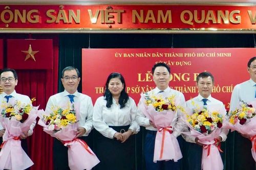 Công bố thành lập Sở Xây dựng TP Hồ Chí Minh