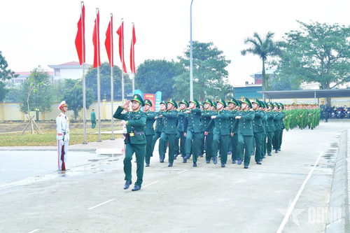 Những hình ảnh võ thuật ấn tượng của Bộ đội Biên phòng tỉnh Nghệ An tại lễ ra quân huấn luyện 2025