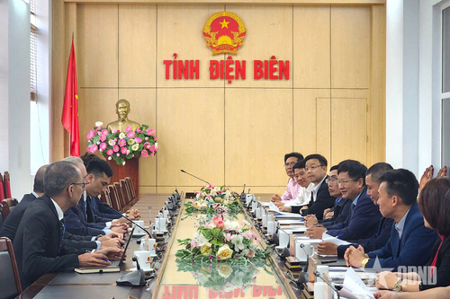 Điện Biên: Tăng cường hợp tác phát triển các dự án điện gió