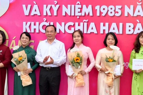 Bí thư Thành ủy TPHCM Nguyễn Văn Nên: Đội ngũ cán bộ nữ thành phố tiếp tục phát huy truyền thống tốt đẹp của phụ nữ Việt Nam