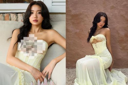 Diện outfit hở chân ngực, Huyền 2k4 phô diễn body cực nuột