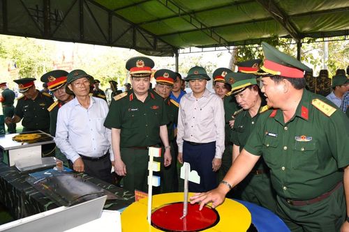 Bình Thuận ra quân huấn luyện năm 2025