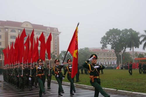 Nam Định tổ chức lễ ra quân huấn luyện năm 2025