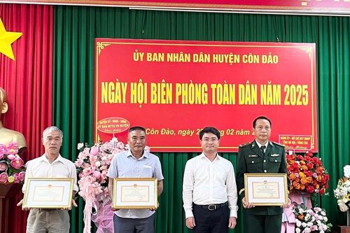 'Ngày hội Biên phòng toàn dân' năm 2025 tại tỉnh Bà Rịa – Vũng Tàu: Thúc đẩy tình quân – dân, củng cố khối đại đoàn kết toàn dân tộc ở khu vực biên giới biển