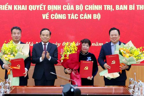 Bổ nhiệm 3 Phó trưởng Ban Chính sách, chiến lược Trung ương