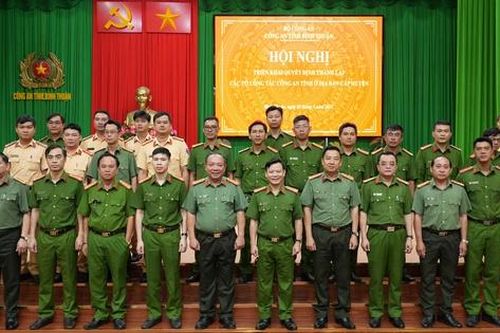 Công an tỉnh Bình Thuận thành lập 9 tổ công tác sau khi giải thể Công an cấp huyện