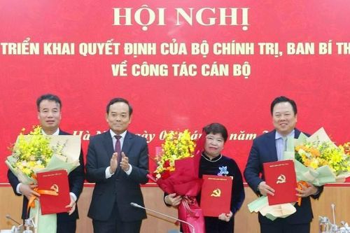 Điều động, bổ nhiệm 3 Phó trưởng Ban Chính sách, chiến lược Trung ương