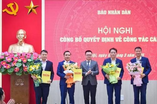 Báo Nhân Dân kiện toàn nhiều vị trí lãnh đạo