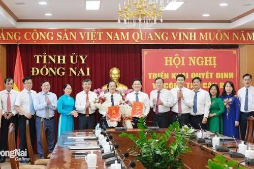 Tỉnh ủy Đồng Nai triển khai quyết định về công tác cán bộ