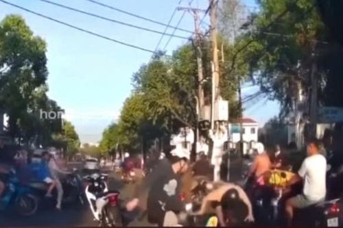 Xác minh đối tượng đánh người sau va quẹt giao thông trên đường phố Biên Hòa