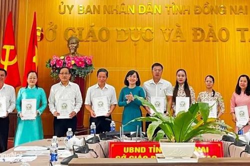 Sở Giáo dục và đào tạo triển khai bổ nhiệm cán bộ sau khi tiếp nhận lĩnh vực mới