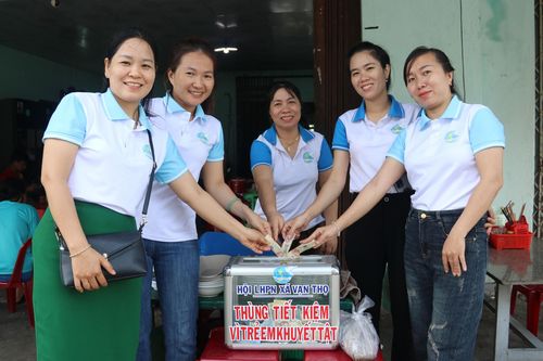 Hội Liên hiệp Phụ nữ xã Vạn Thọ: Xây dựng các mô hình gây quỹ giúp đỡ trẻ em