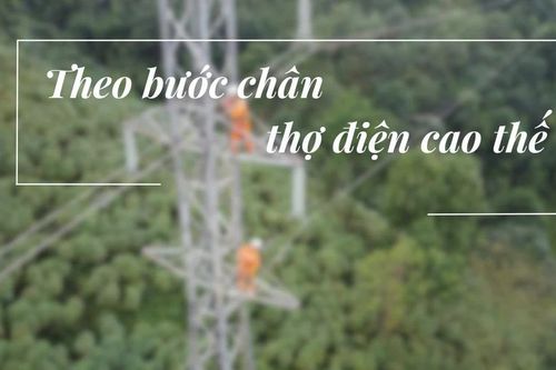 Theo bước chân thợ điện cao thế