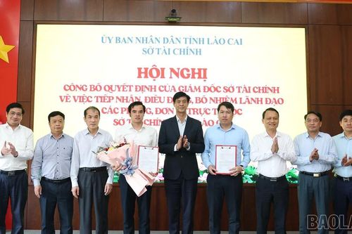 Sở Tài chính kiện toàn tổ chức bộ máy