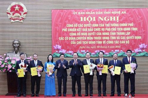 Nghệ An: Bổ nhiệm ông Phạm Hồng Quang giữ chức Giám đốc Sở Xây dựng sau hợp nhất