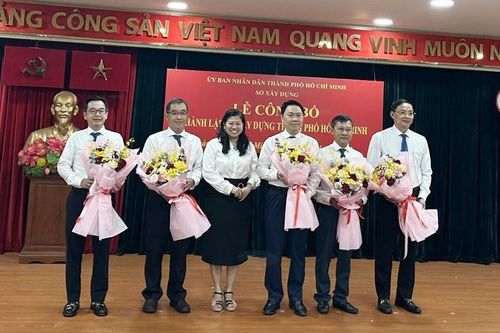 Thành phố Hồ Chí Minh: Công bố thành lập Sở Xây dựng