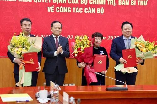 Ban Chính sách, chiến lược Trung ương có thêm 3 Phó ban
