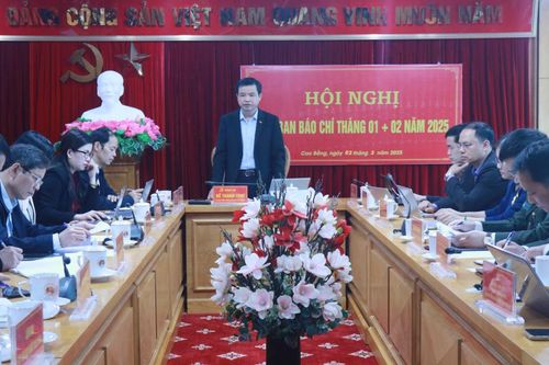 Giao ban báo chí tháng 1 và tháng 2