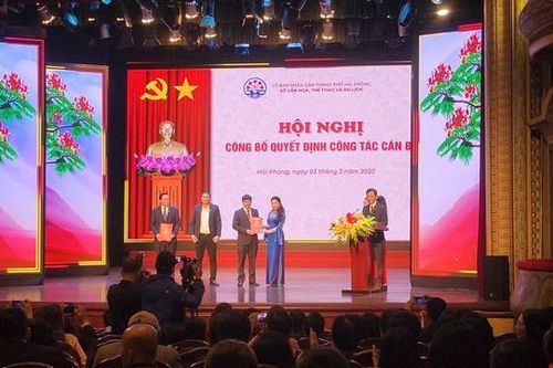 Sở Văn hóa Thể thao và Du lịch Hải Phòng bổ nhiệm cán bộ sau tinh gọn