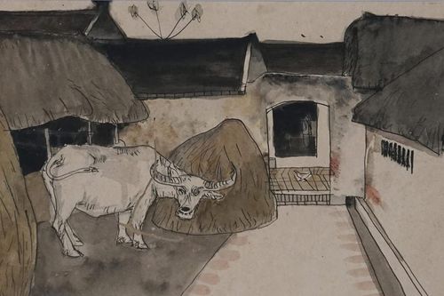 Thưởng lãm tranh màu nước, ký họa, phác thảo của họa sĩ Ngọc Thọ