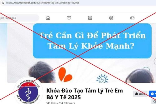 Cảnh báo Fanpage giả mạo Bộ Y tế để lừa đảo