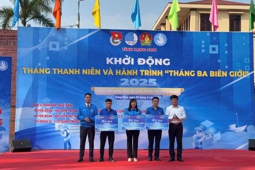 Tỉnh đoàn Lạng Sơn khởi động Tháng thanh niên với Hành trình 'Tháng Ba biên giới' đầy ý nghĩa