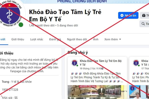 Cảnh báo fanpage giả mạo thông tin Bộ Y tế