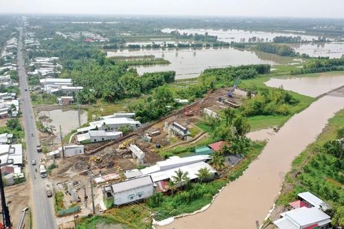 Hậu Giang: Cty Minh Thành Energy thi công, tái đầu tư hệ thống chiếu sáng công cộng