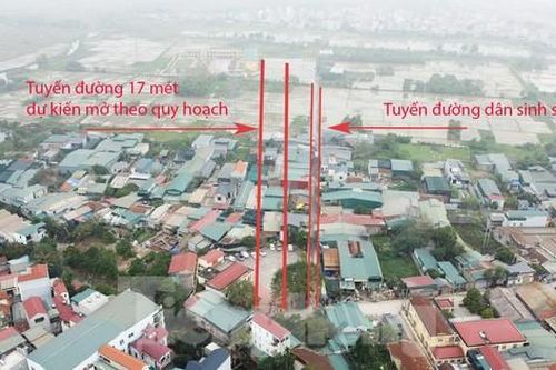 Hà Nội: Cận cảnh tuyến đường quy hoạch 'xẻ đôi' nhà văn hóa khiến cư dân bức xúc