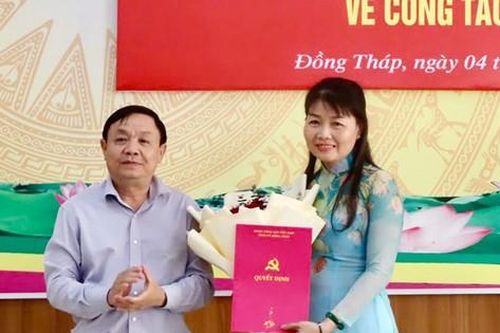 Giám đốc Sở Kế hoạch & Đầu tư Đồng Tháp làm Bí thư huyện Cao Lãnh
