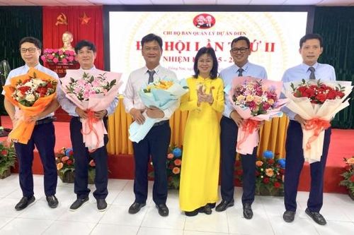 Đại hội Chi bộ Ban QLDA Điện nhiệm kỳ 2025 - 2030 thành công tốt đẹp