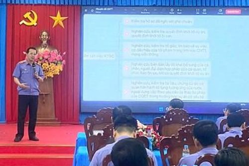 Tập huấn kỹ năng thực hành quyền công tố và kiểm sát việc khởi tố, điều tra, truy tố, xét xử