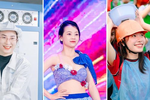 Nét đẹp rạng rỡ của nữ công nhân Nghệ An