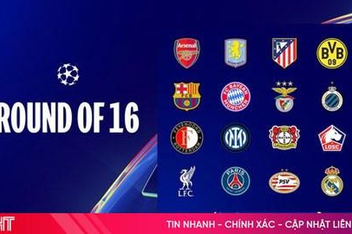 Dự đoán lượt đi vòng 1/8 Champions League