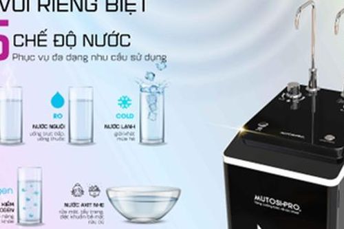 Nâng cấp tiện nghi, nâng chuẩn đề kháng cùng máy lọc nước đa năng