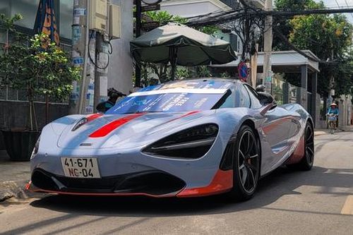 Cận cảnh siêu xe McLaren 720S với màu sơn độc tại Việt Nam