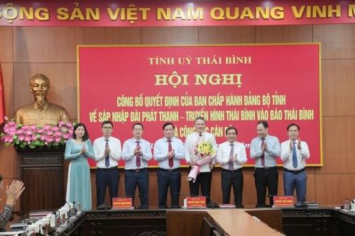 Ông Hoàng Minh Sơn giữ chức Tổng biên tập Báo Thái Bình