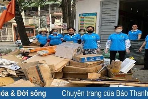 'Biến rác thành tiền' giúp phụ nữ và trẻ em nghèo