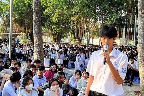 Ban Chỉ huy Quân sự huyện An Phú hướng nghiệp tuyển sinh quân sự