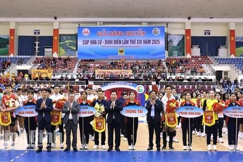 12 đội bóng mạnh tham dự Giải Bóng chuyền Cúp Hoa Lư - Bình Điền lần thứ 19