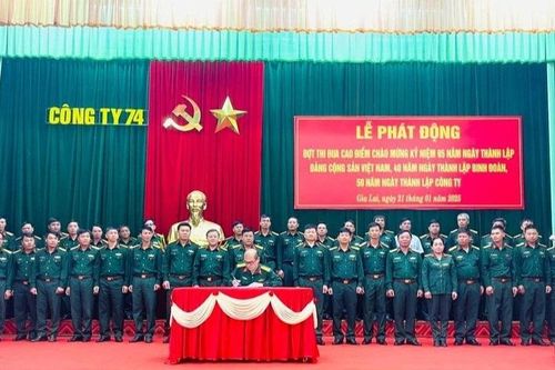 Công ty 74 kính báo