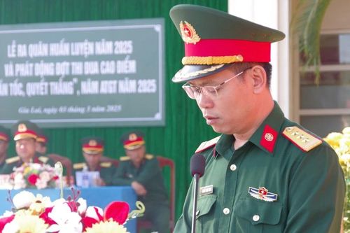 Trung đoàn Thông tin 29 ra quân huấn luyện năm 2025