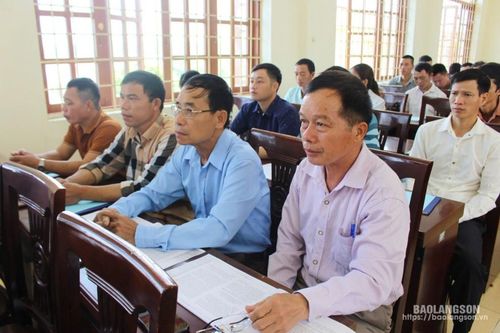 Cao Lộc xây dựng đội ngũ cán bộ cơ sở đủ phẩm chất, năng lực