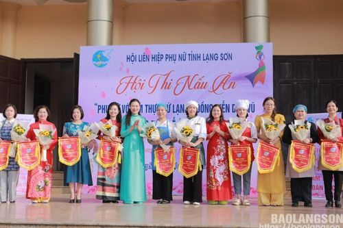 Hội Liên hiệp Phụ nữ tỉnh tổ chức Hội thi nấu ăn 'Phụ nữ với ẩm thực xứ Lạng'