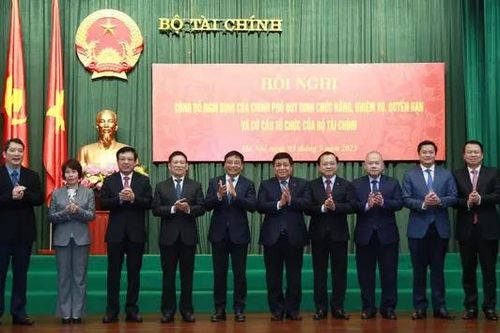 Bộ Tài chính công bố cơ cấu, chức năng sau hợp nhất