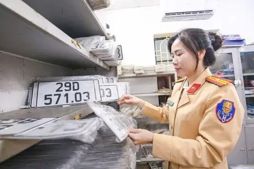 Hà Nội có 17 điểm đăng ký, cấp biển số xe