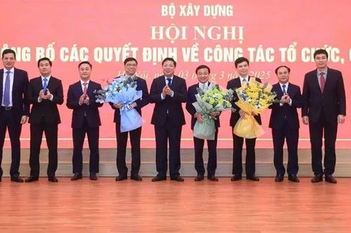 Bộ Xây dựng có 23 đơn vị trực thuộc