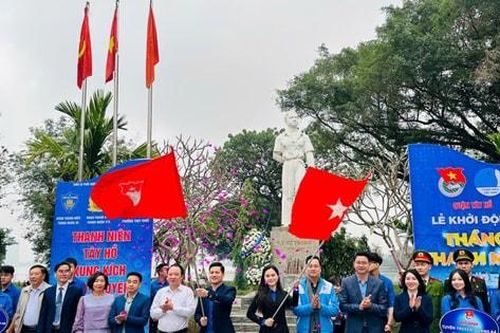 Tuổi trẻ Tây Hồ xung kích, tình nguyện, xây dựng đô thị văn minh